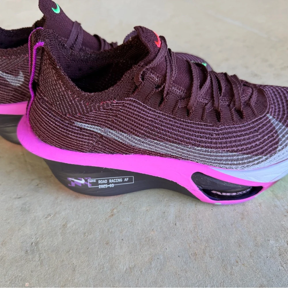 Nike Air Zoom Alphafly Next% 3 Size 7.5 Women’s Shoes Faith Kipyegon IB4201-600 - Picture 5 of 7